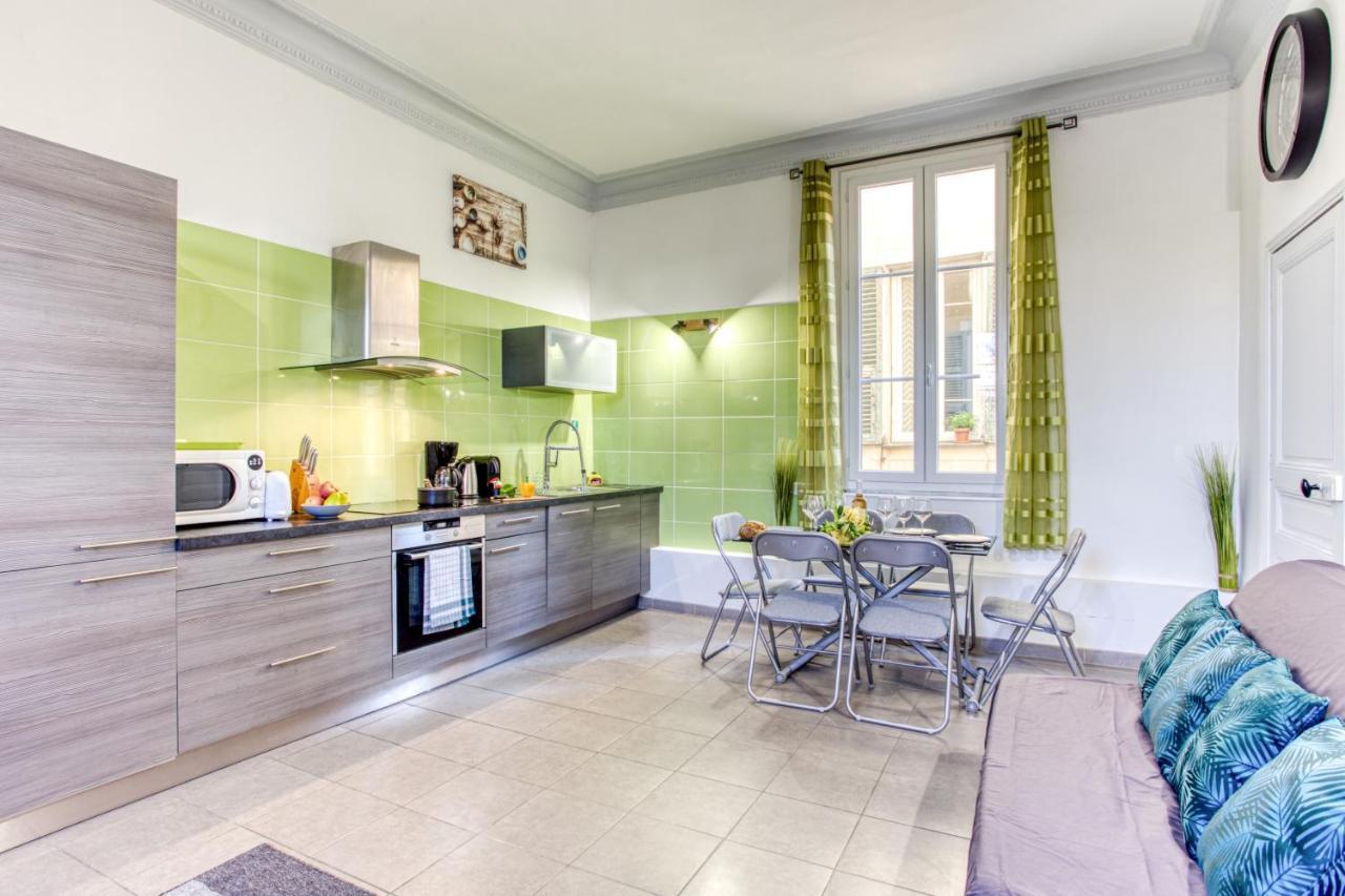 Le Jean Jaures - Refait A Neuf, Lumineux, Long Balcon, Jolie Vue, Wifi, Coeur Vieux-Nice Apartamento Exterior foto